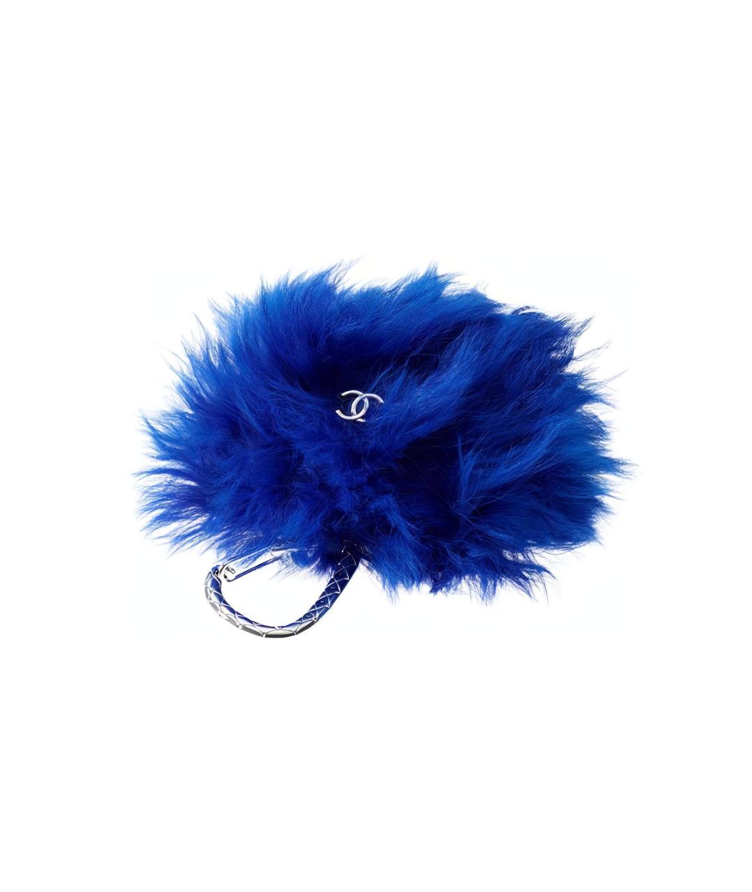 CHANEL Синий кошелек, фото 2