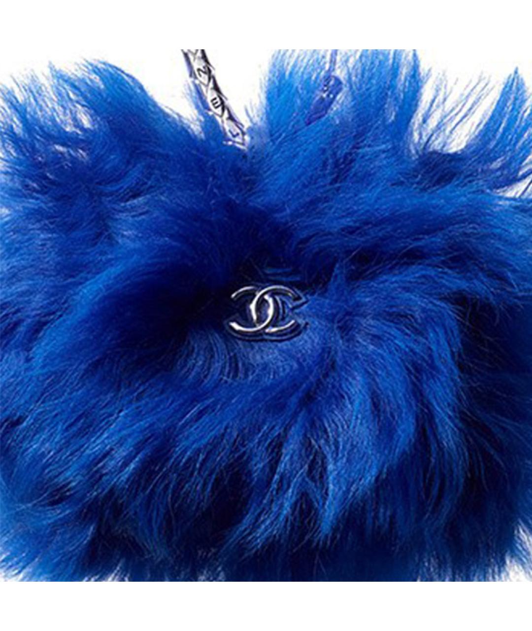 CHANEL Синий кошелек, фото 5