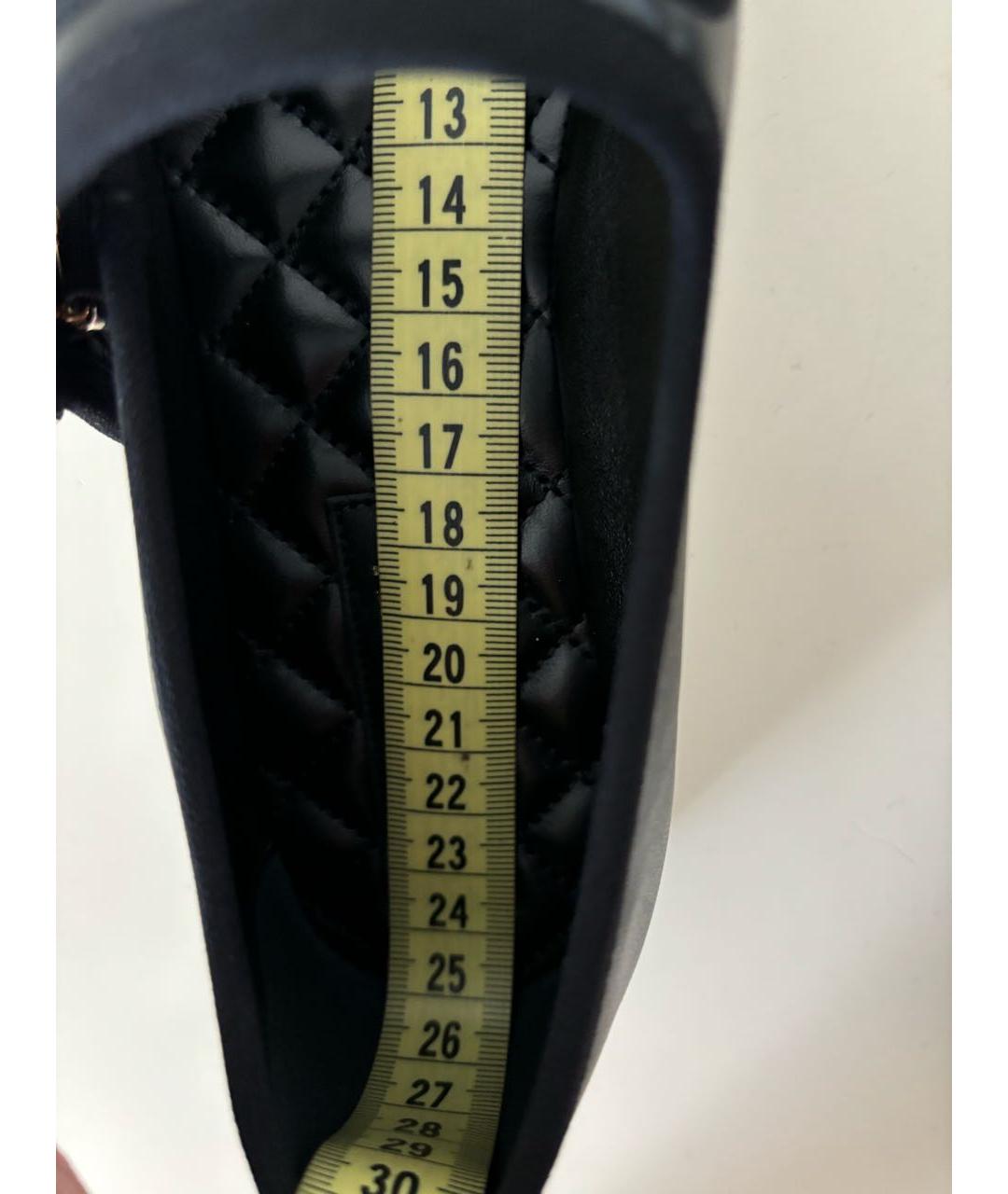 CHANEL Черные кожаные балетки, фото 7