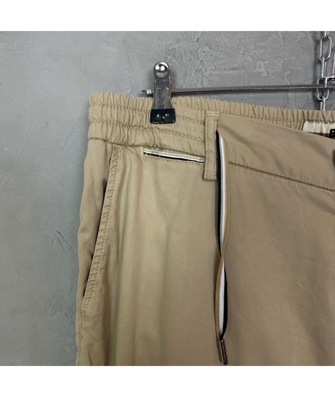 HUGO BOSS Бежевые классические брюки, фото 7