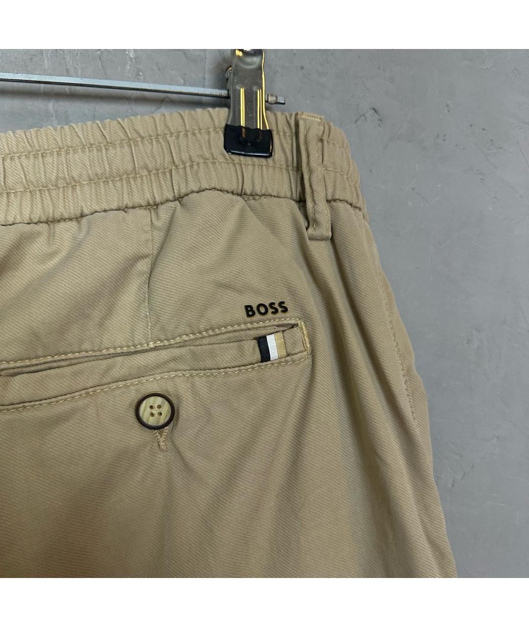 HUGO BOSS Бежевые классические брюки, фото 6