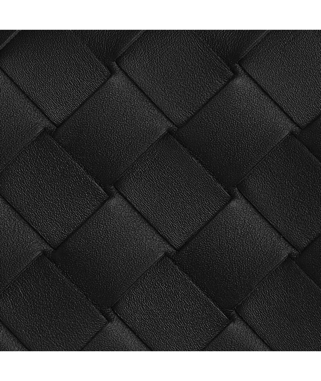 BOTTEGA VENETA Черный кожаный кардхолдер, фото 4