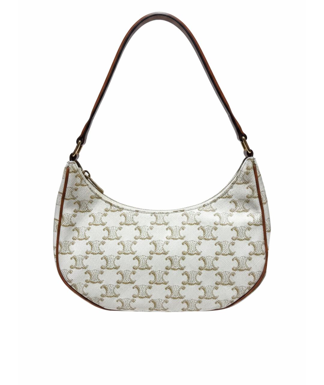 CELINE Бежевая сумка с короткими ручками, фото 1