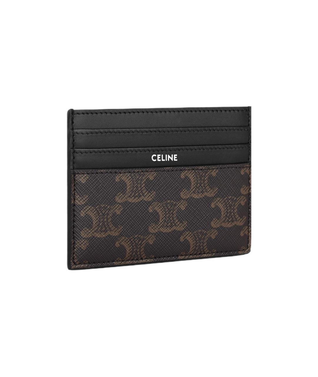 CELINE Черный кардхолдер, фото 3