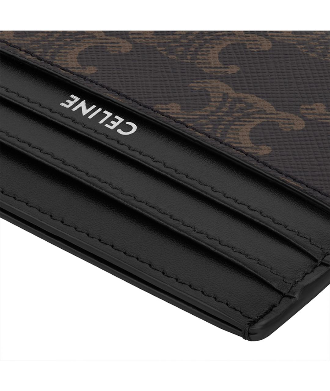 CELINE Черный кардхолдер, фото 4