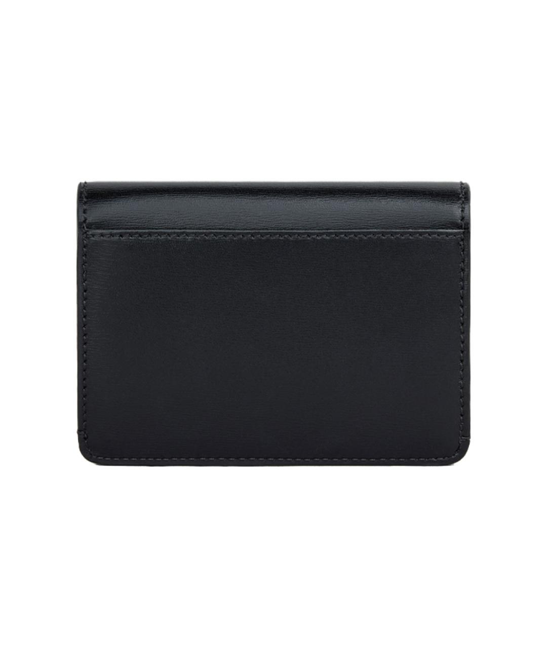 CELINE Черный кожаный кошелек, фото 4