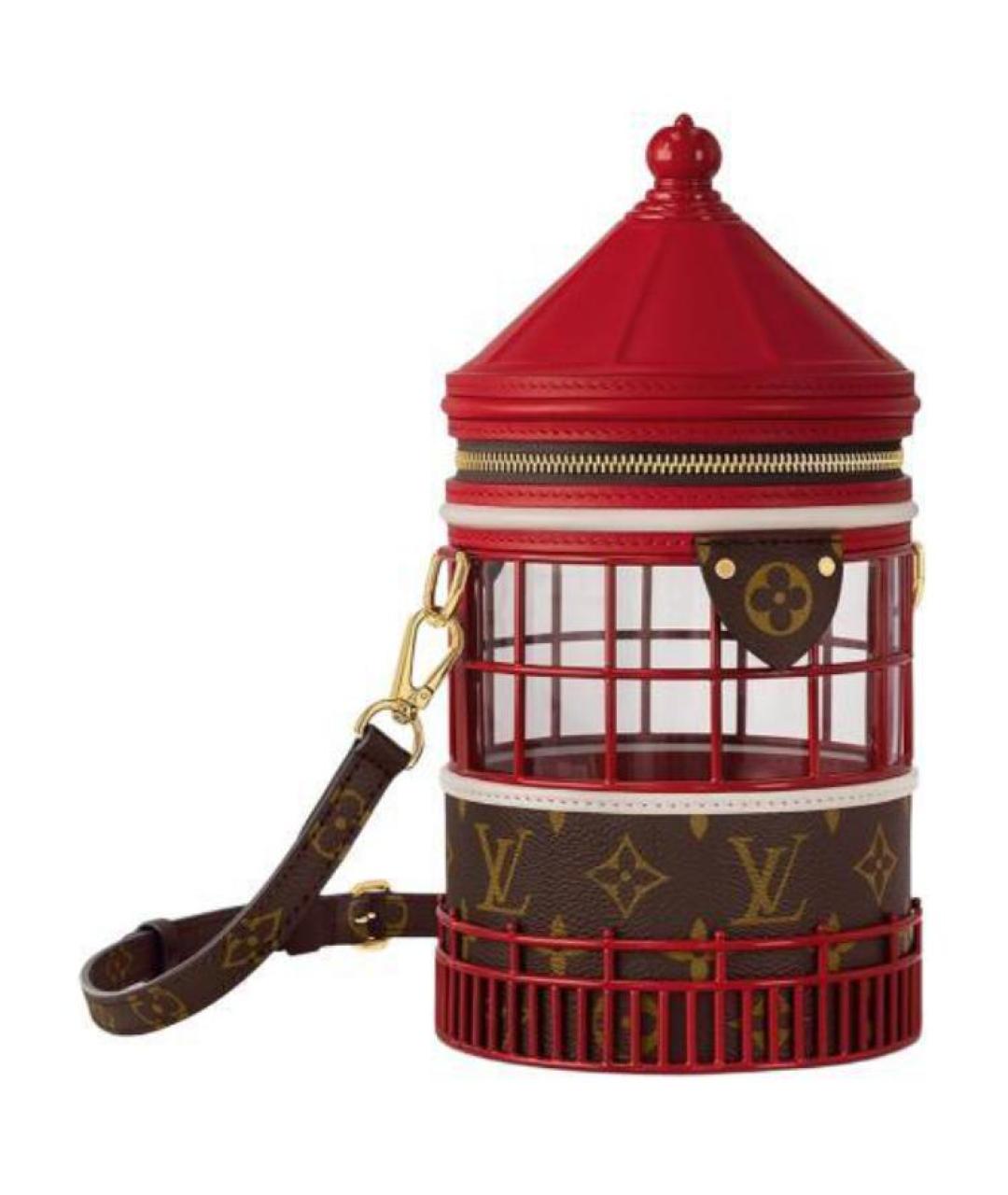 LOUIS VUITTON Красная сумка через плечо, фото 1