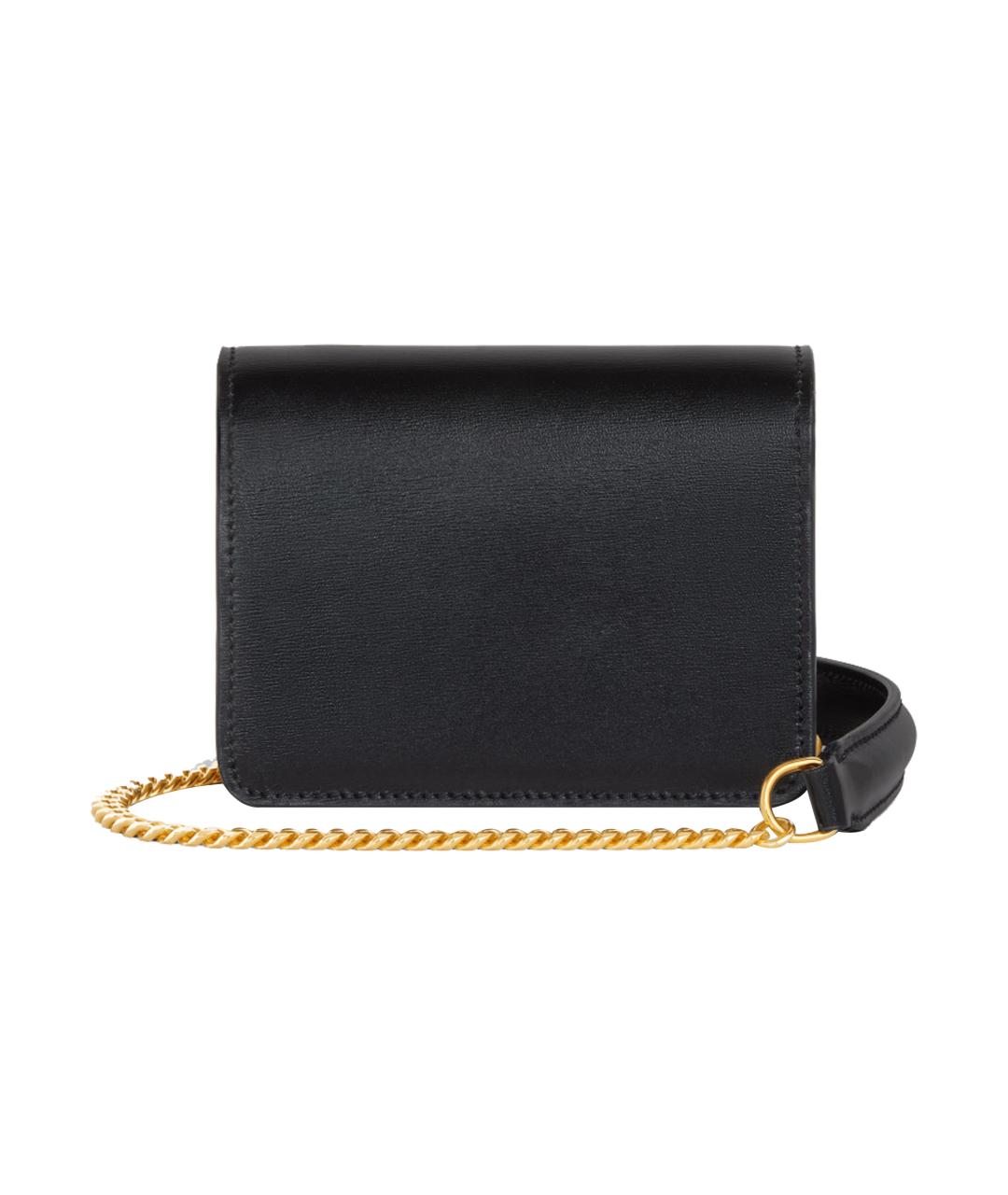 CELINE Черный кожаный кошелек, фото 3