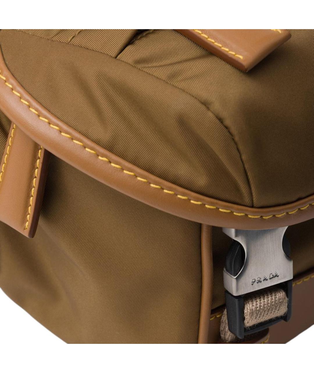 PRADA Коричневая сумка на плечо, фото 5