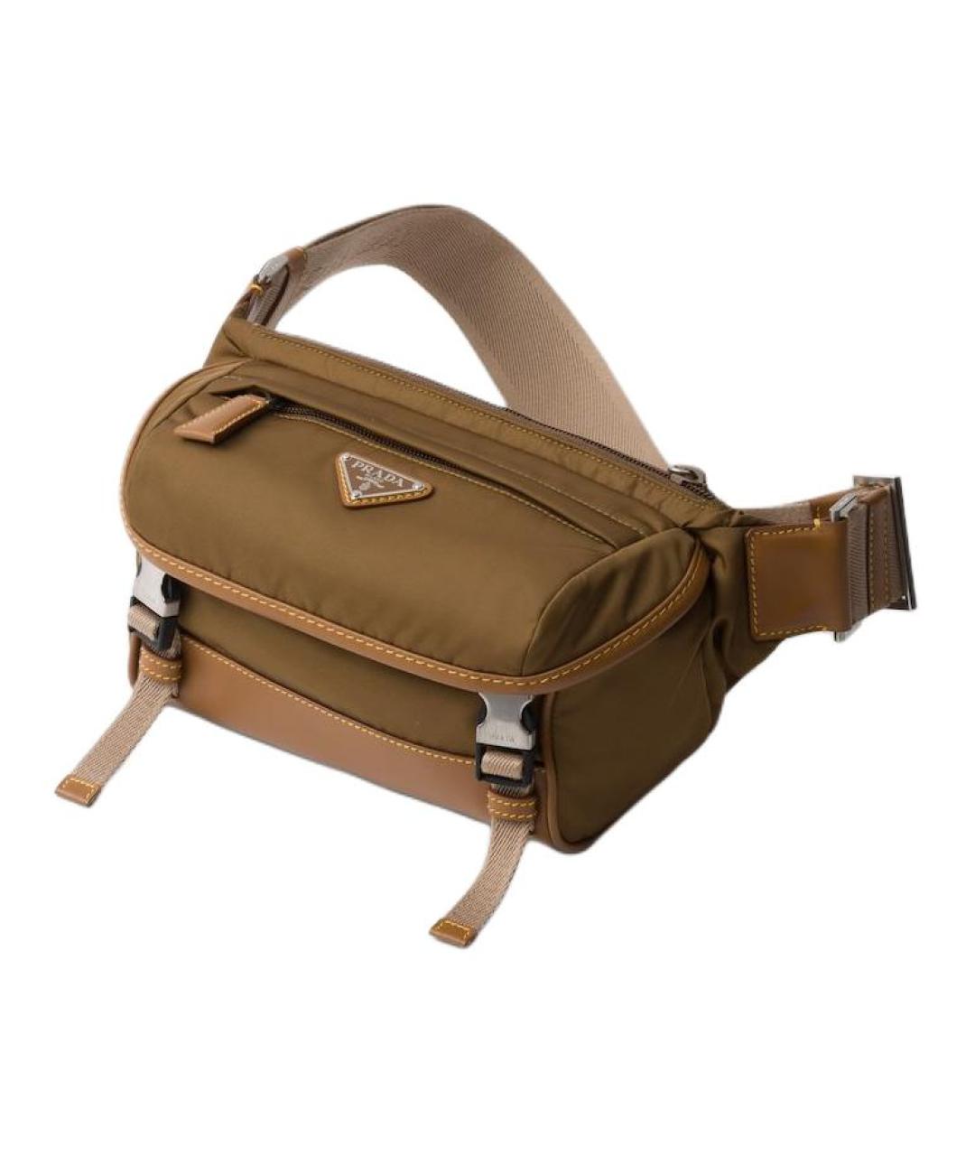 PRADA Коричневая сумка на плечо, фото 2