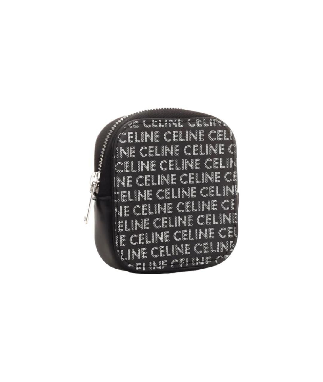 CELINE Черный кошелек, фото 2