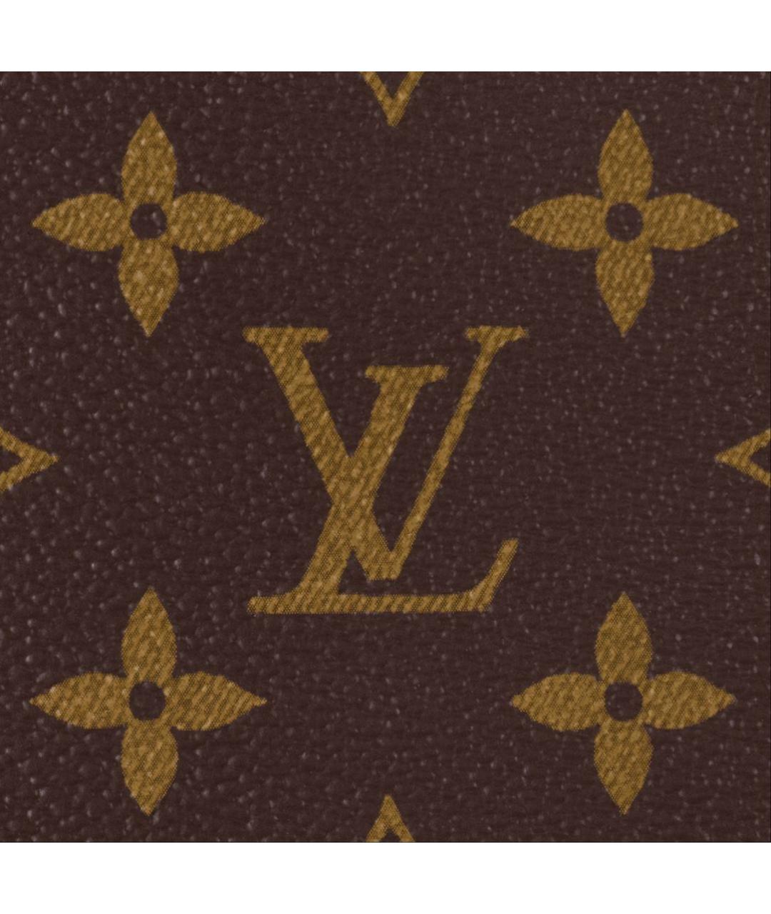 LOUIS VUITTON Коричневый кошелек, фото 5