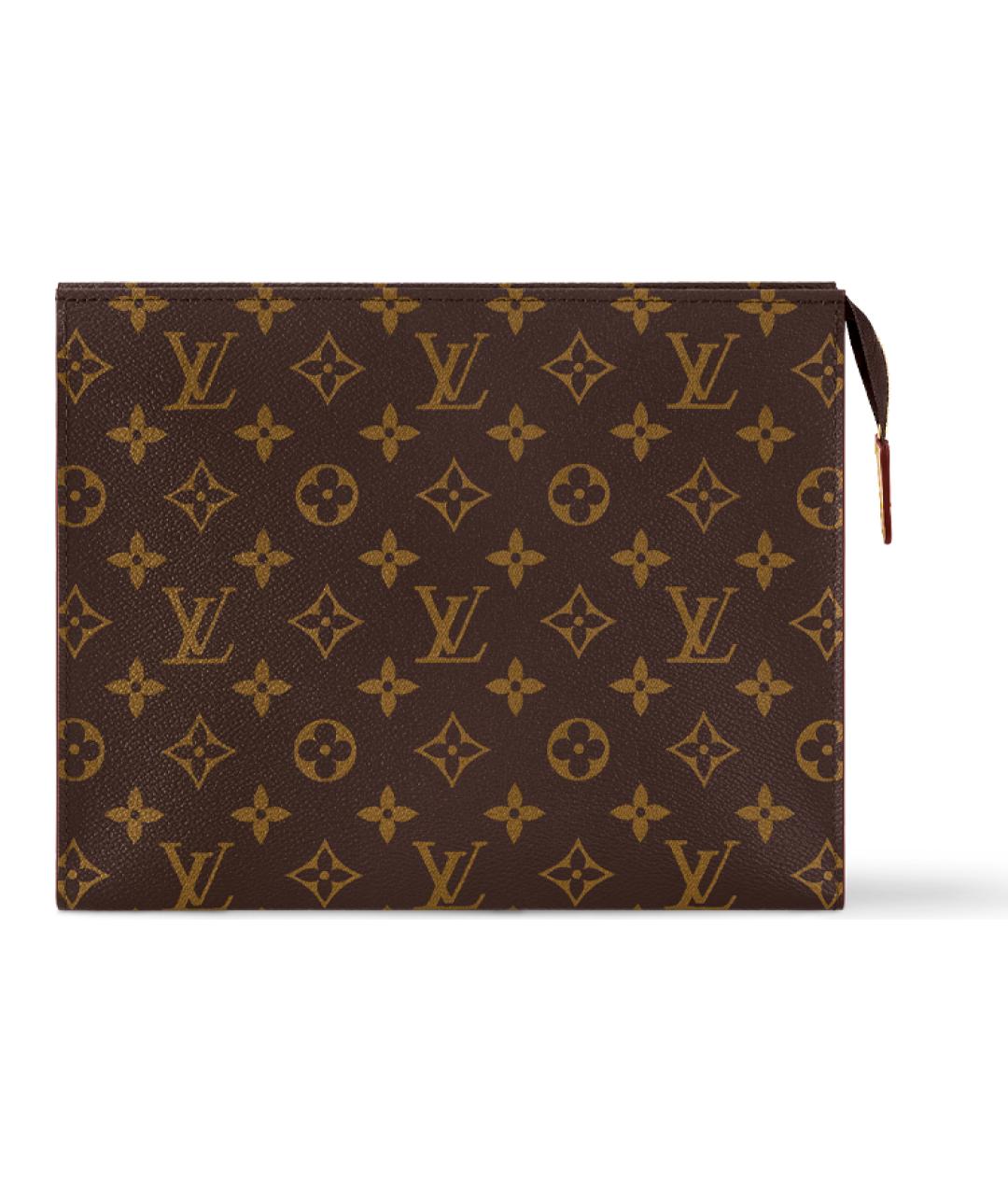 LOUIS VUITTON Коричневый кошелек, фото 1