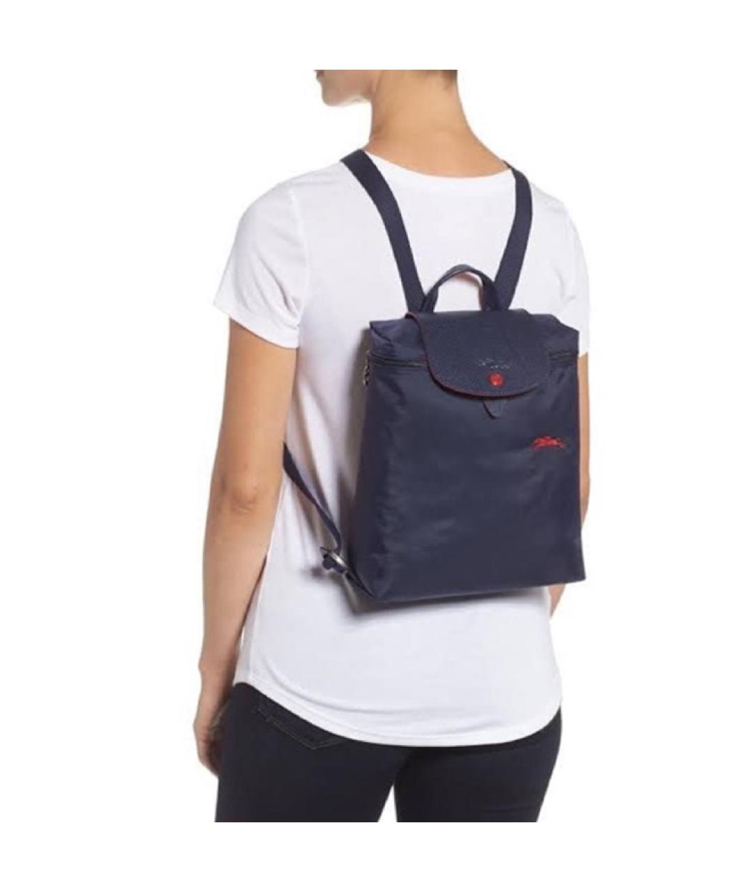 LONGCHAMP Синий рюкзак, фото 5