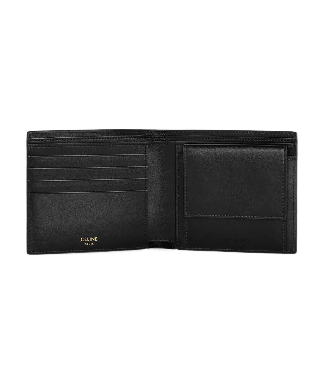 CELINE Коричневый кошелек, фото 4