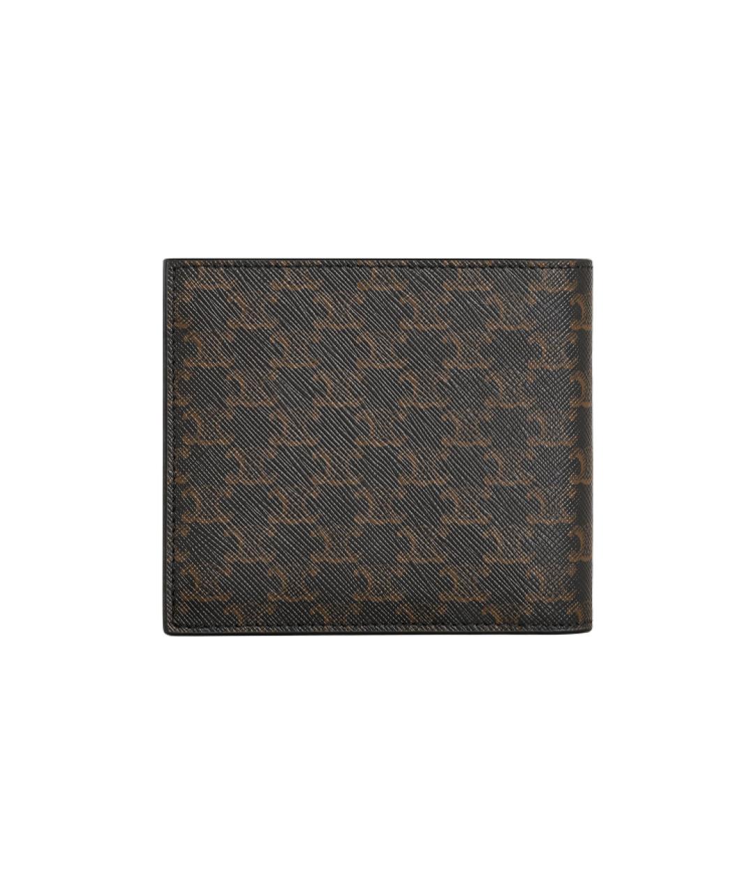 CELINE Коричневый кошелек, фото 2