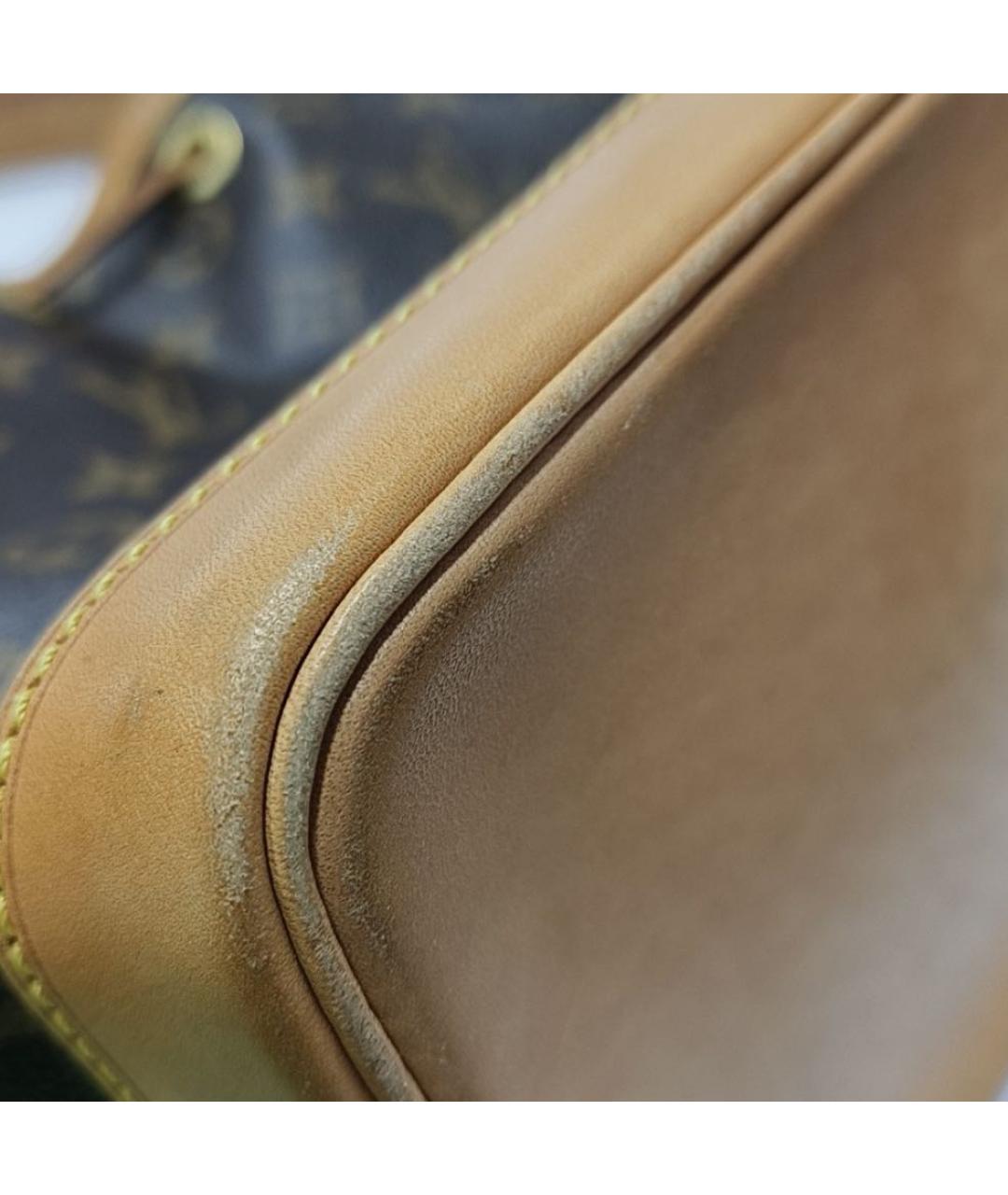 LOUIS VUITTON Коричневая сумка через плечо, фото 5