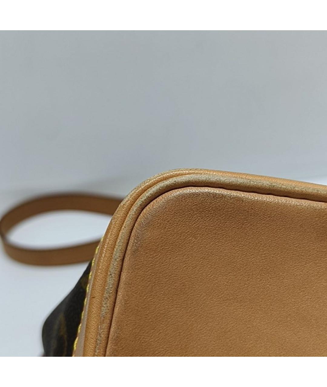 LOUIS VUITTON Коричневая сумка через плечо, фото 4