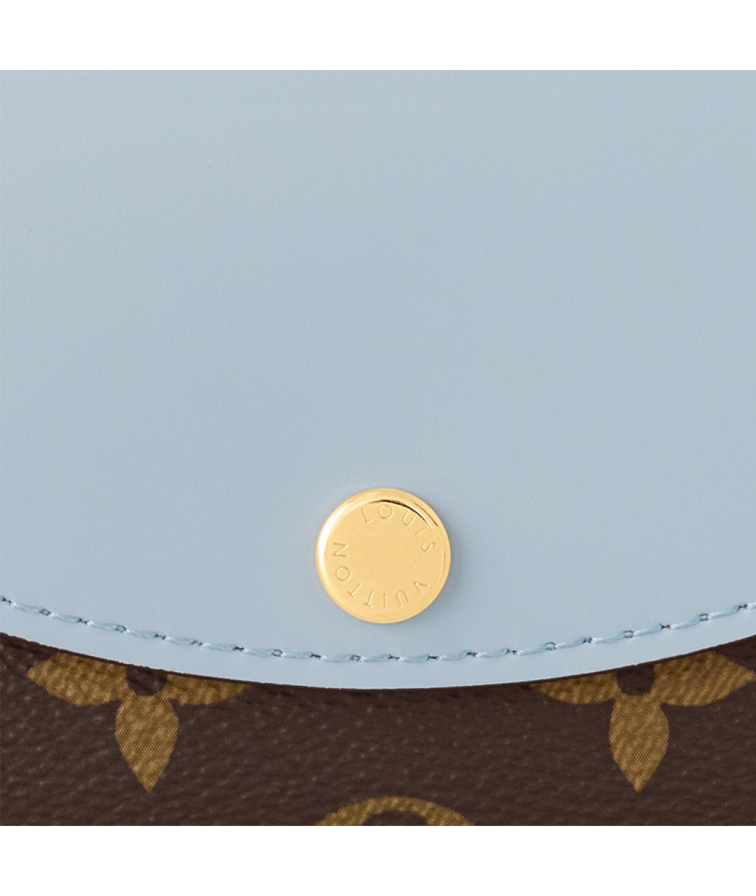 LOUIS VUITTON Коричневый кошелек, фото 5