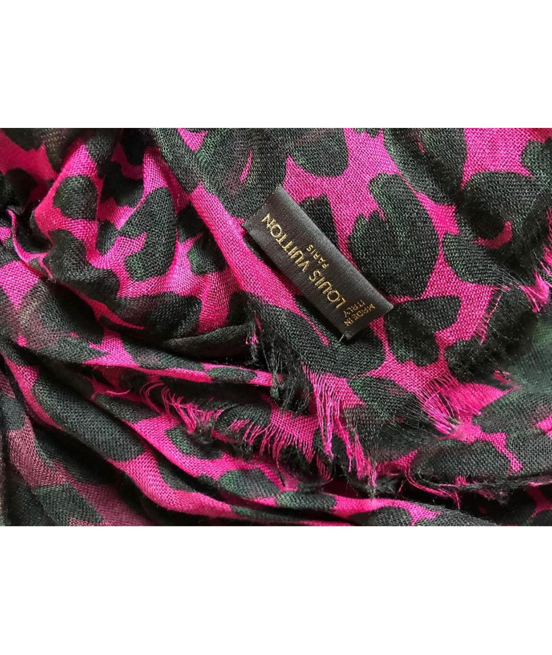 LOUIS VUITTON Мульти кашемировый платок, фото 4