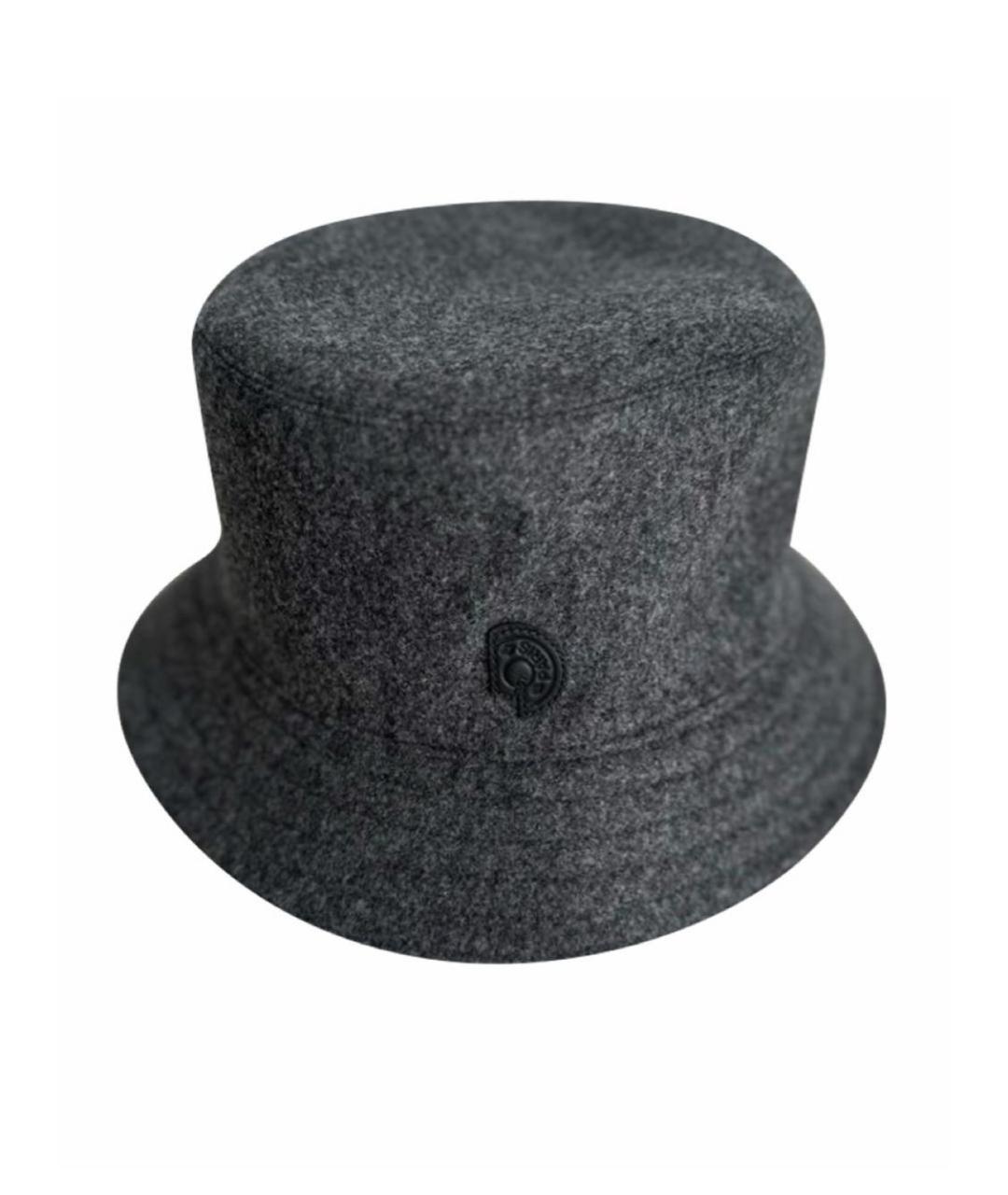 HERMES Серая кашемировая панама, фото 1