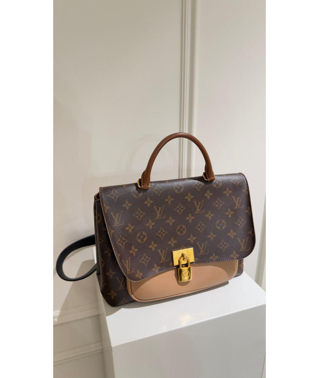 LOUIS VUITTON Коричневая сумка через плечо, фото 2