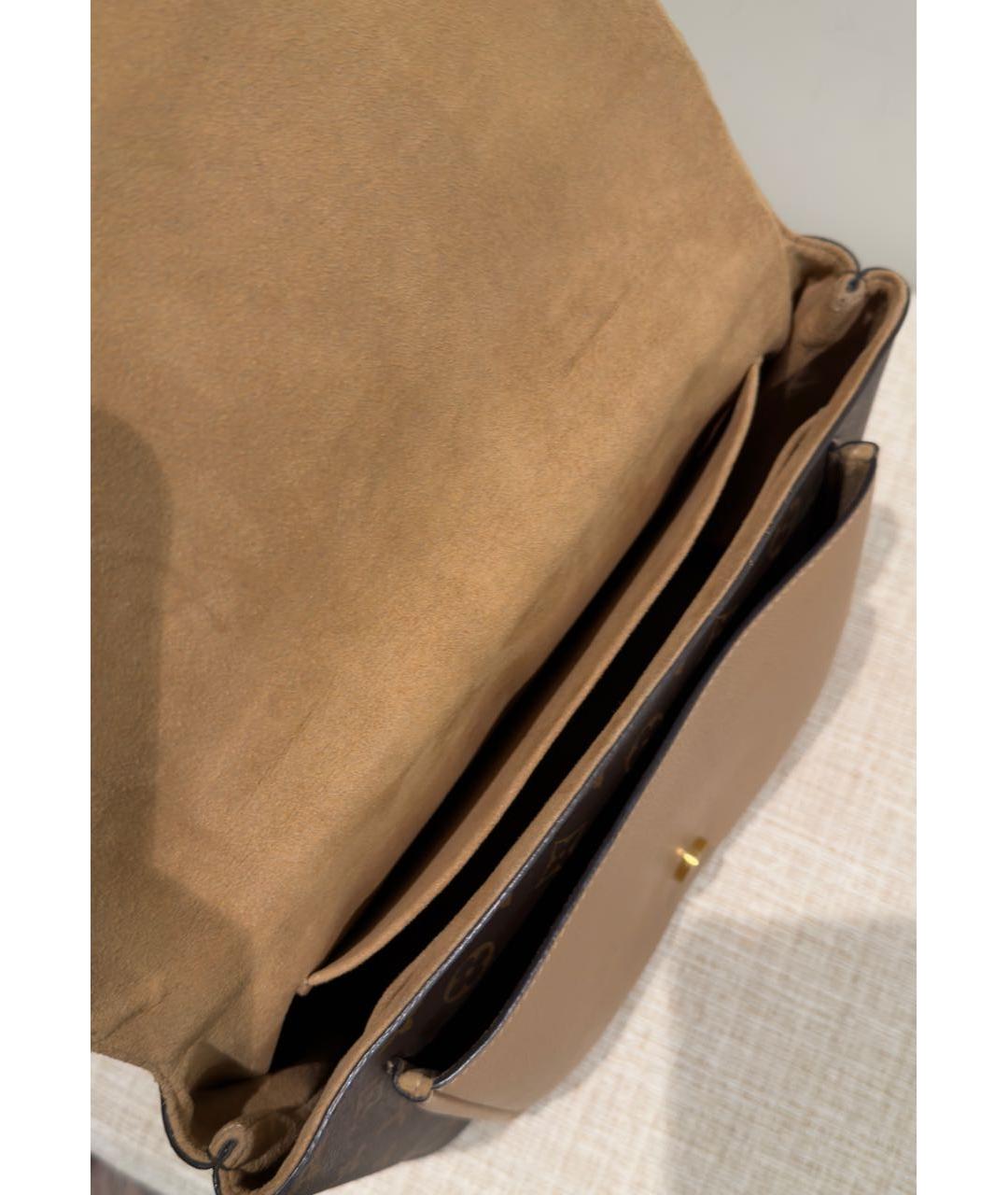 LOUIS VUITTON Коричневая сумка через плечо, фото 4