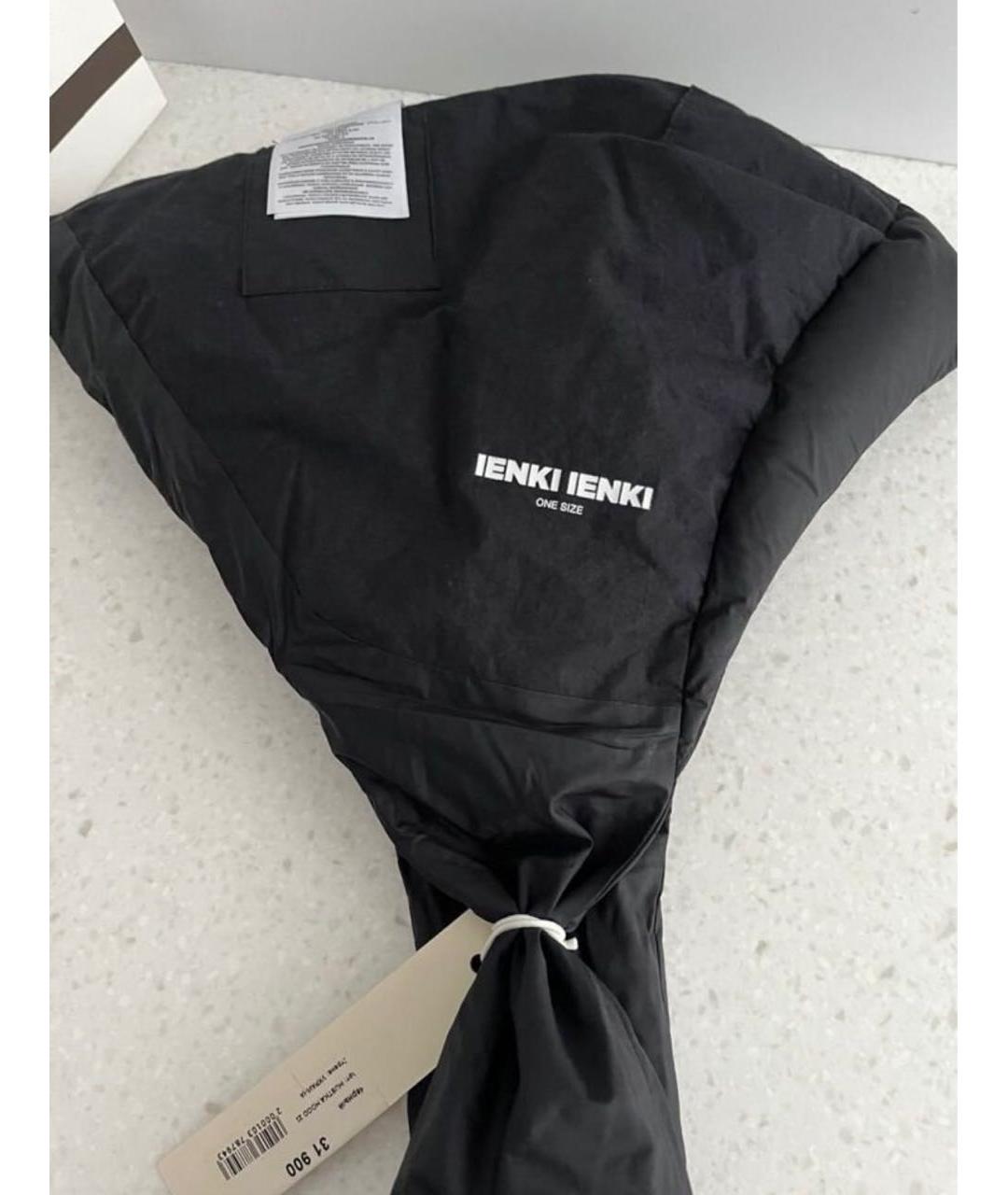 IENKI IENKI Черный хлопковый капюшон, фото 4