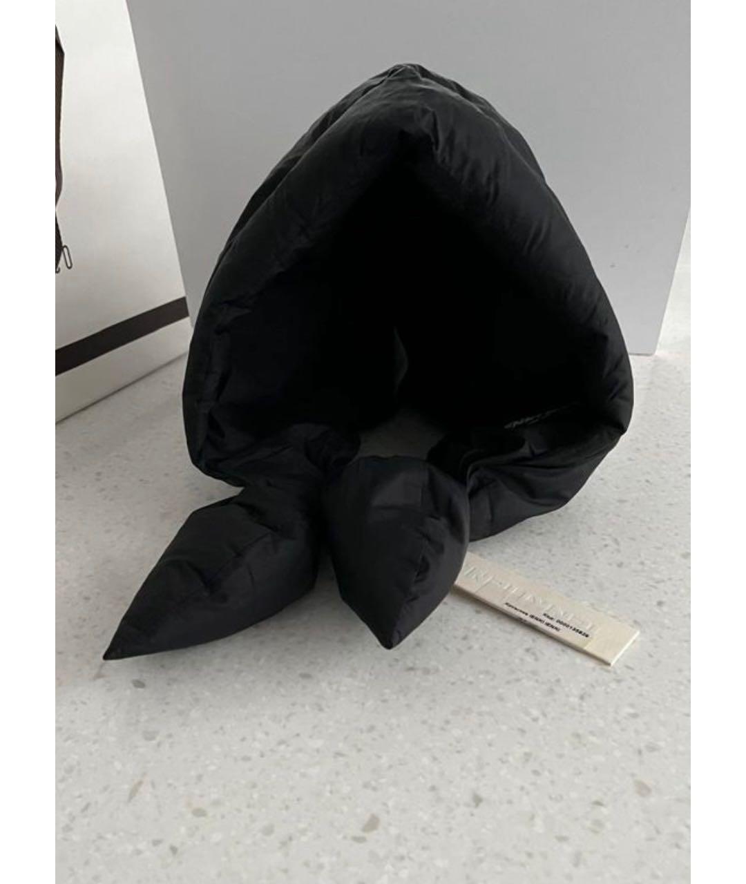 IENKI IENKI Черный хлопковый капюшон, фото 3