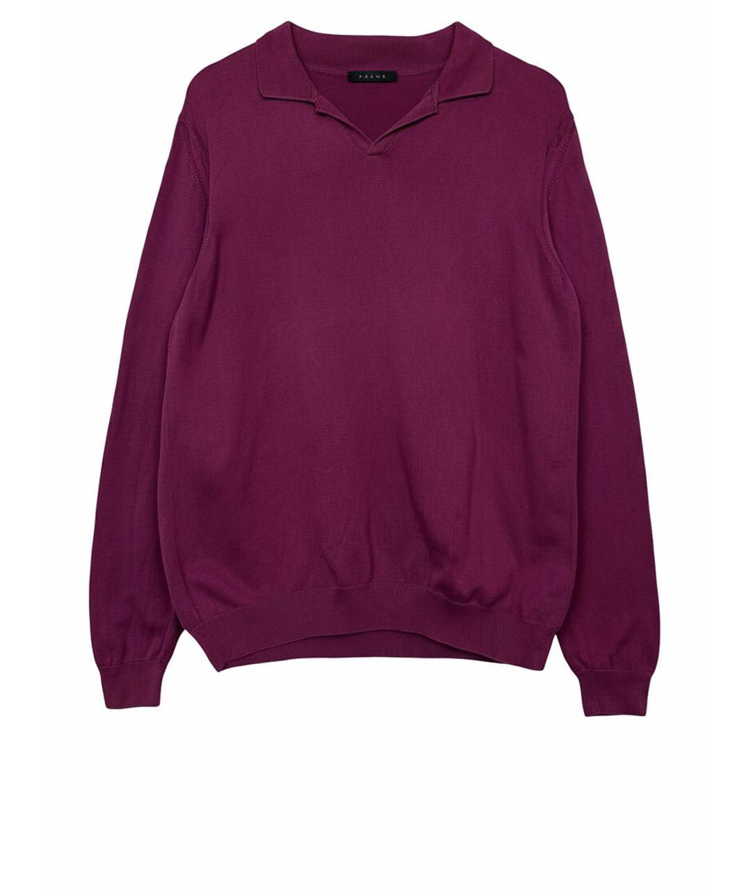 FALKE Бордовый хлопковый джемпер / свитер, фото 1