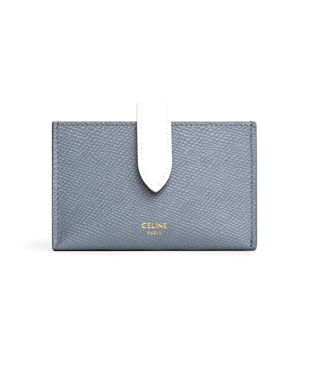 CELINE Голубой кардхолдер, фото 1