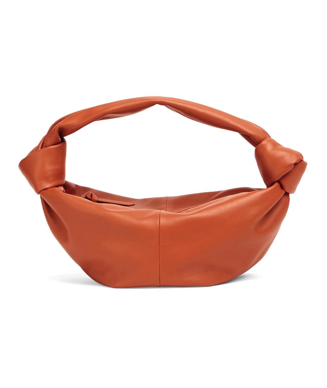 BOTTEGA VENETA Коричневая кожаная сумка через плечо, фото 1