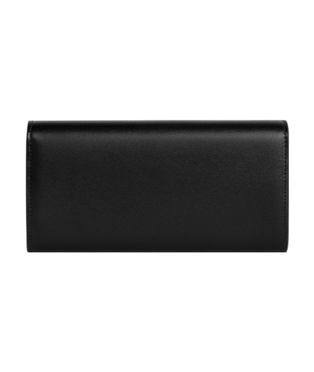 CELINE Черный кожаный кошелек, фото 2