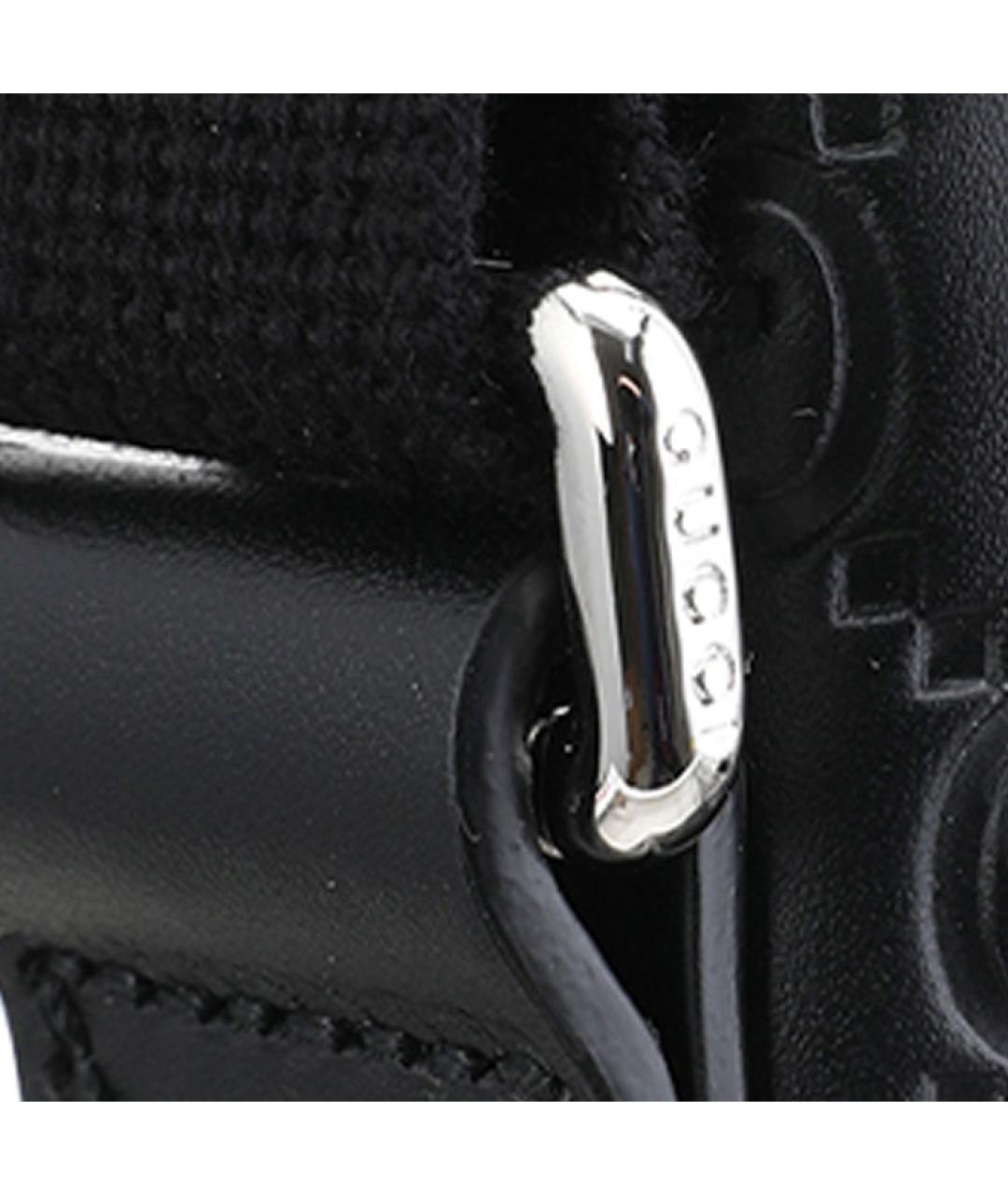 GUCCI Черная кожаная сумка на плечо, фото 8