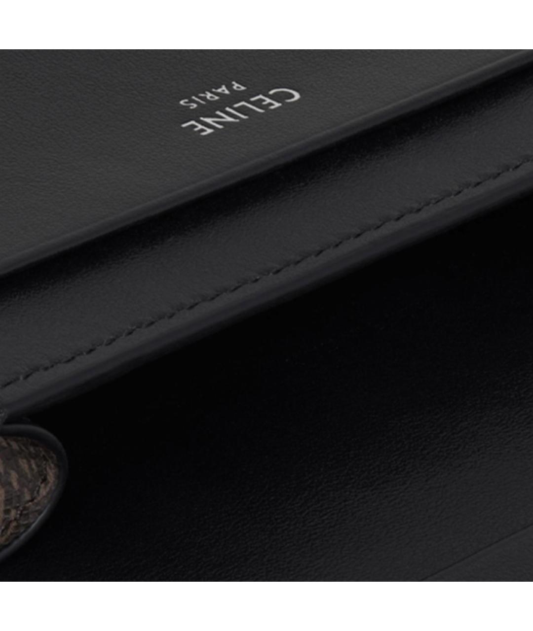 CELINE Коричневый кардхолдер, фото 2