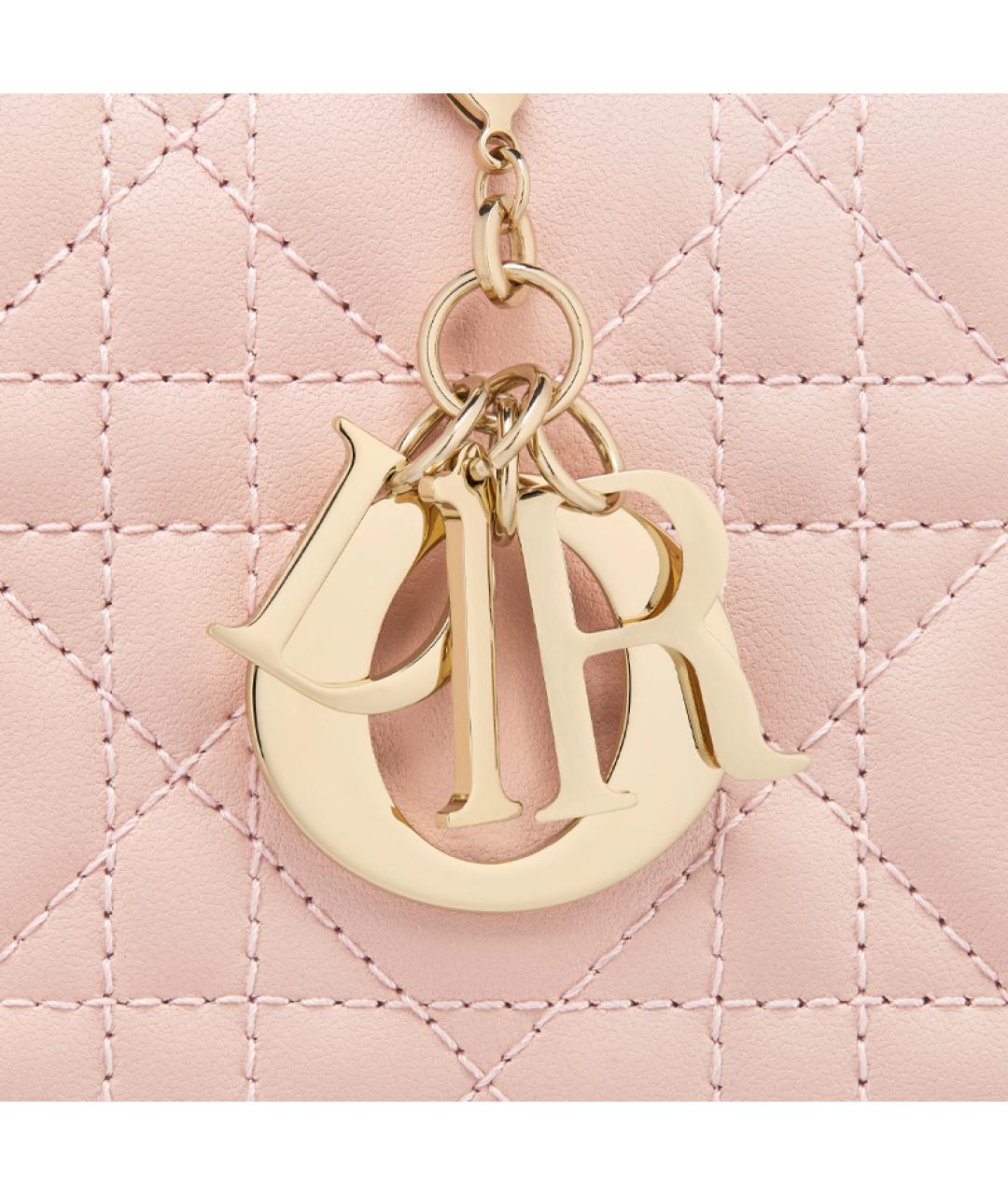 CHRISTIAN DIOR Розовый кошелек, фото 5