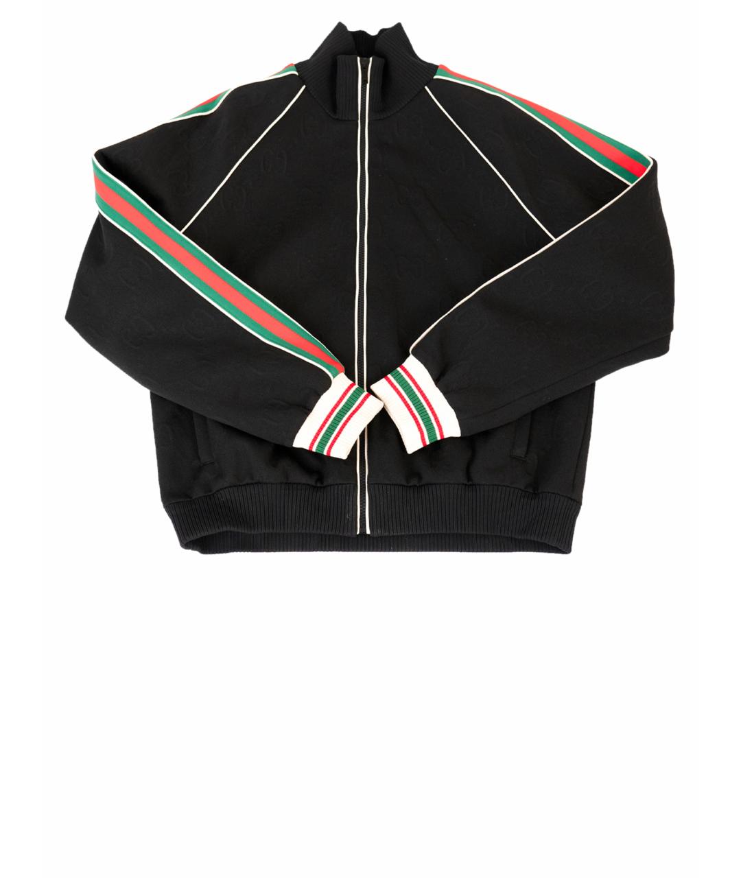 GUCCI Черная хлопковая куртка, фото 1