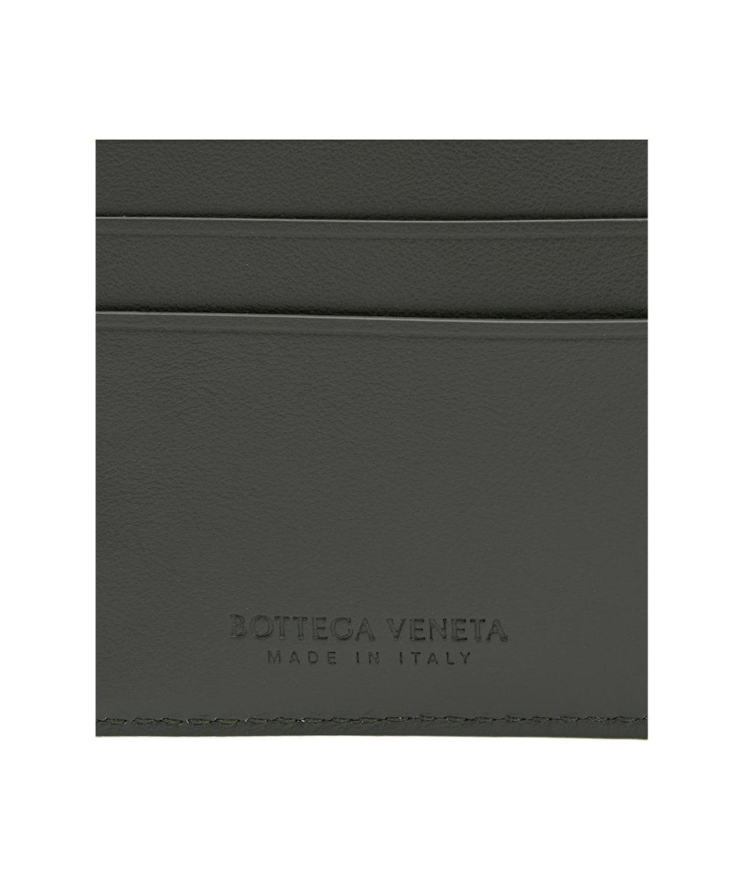 BOTTEGA VENETA Желтый кожаный кошелек, фото 7