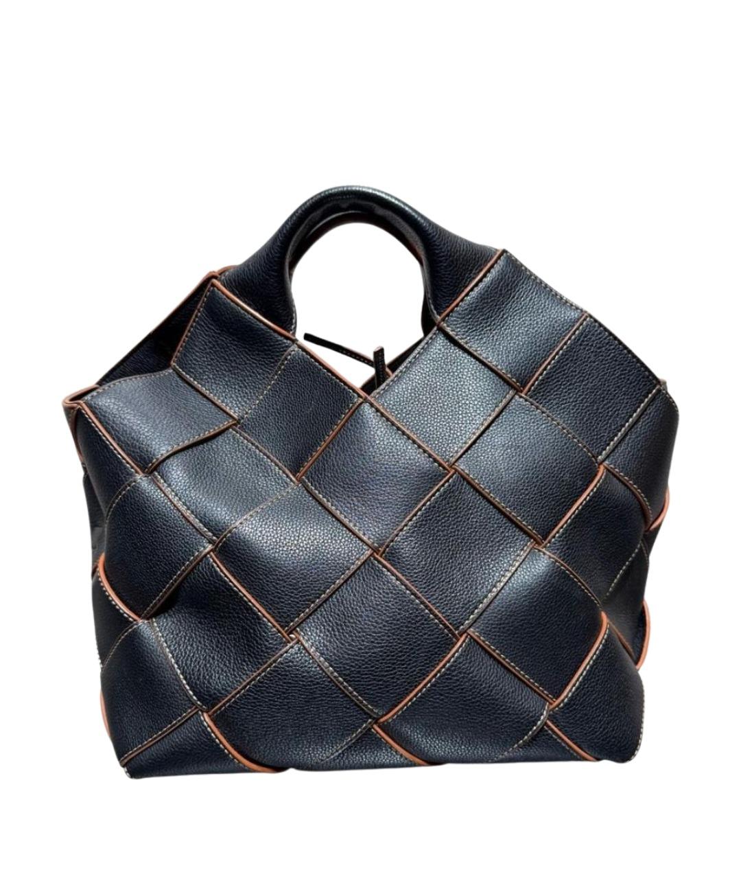 LOEWE Черная кожаная сумка через плечо, фото 1