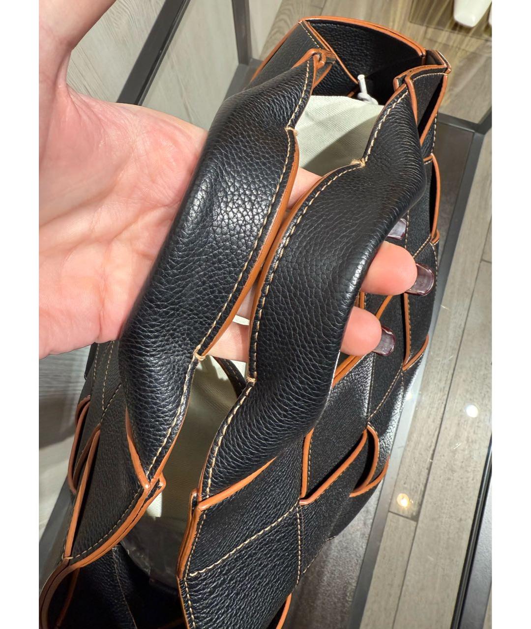 LOEWE Черная кожаная сумка через плечо, фото 6