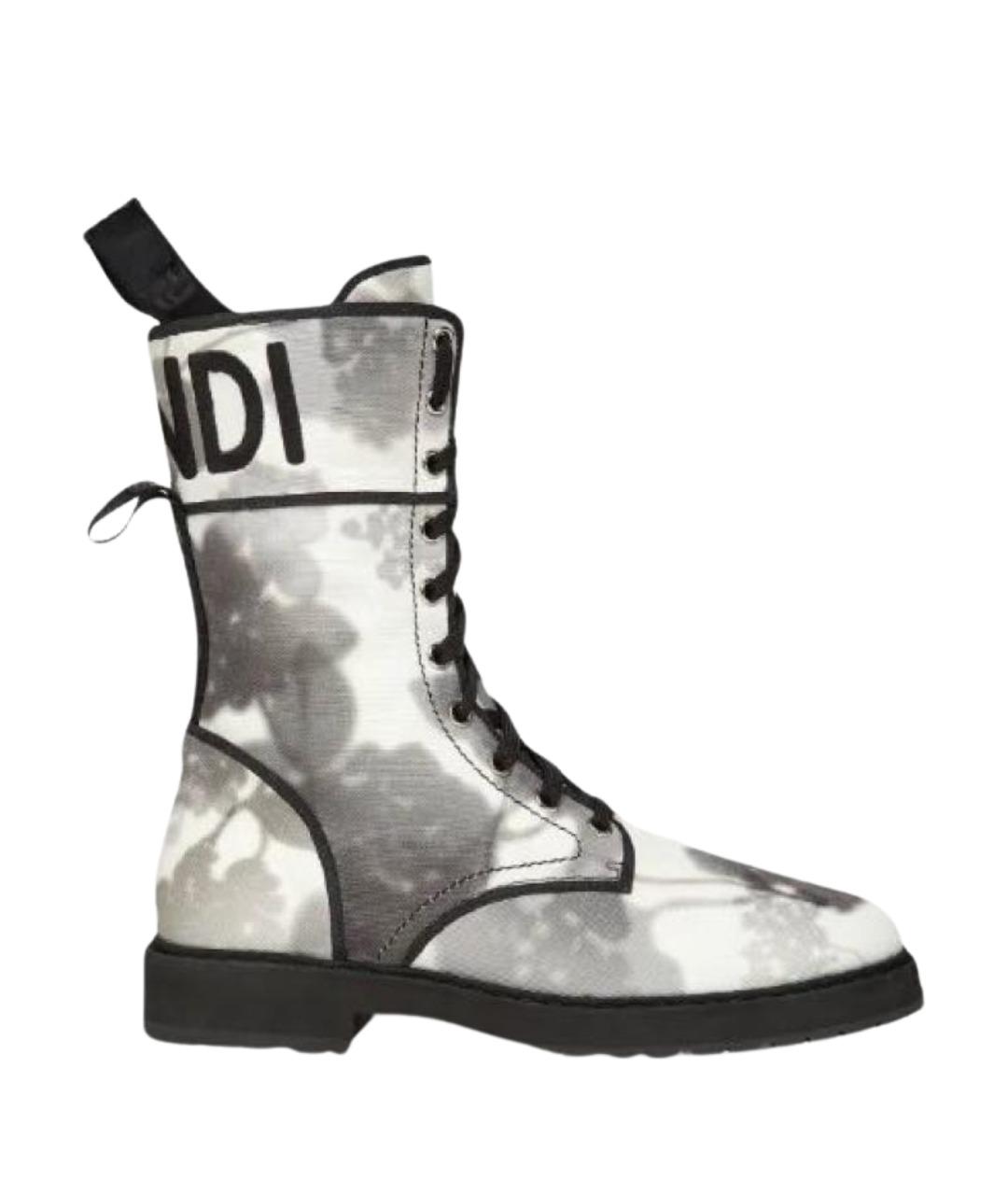 FENDI Мульти ботинки, фото 1