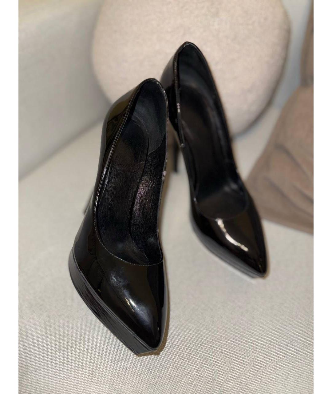 SAINT LAURENT Черные туфли, фото 2
