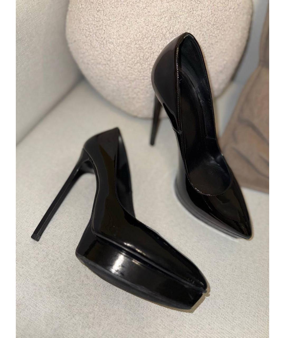 SAINT LAURENT Черные туфли, фото 5