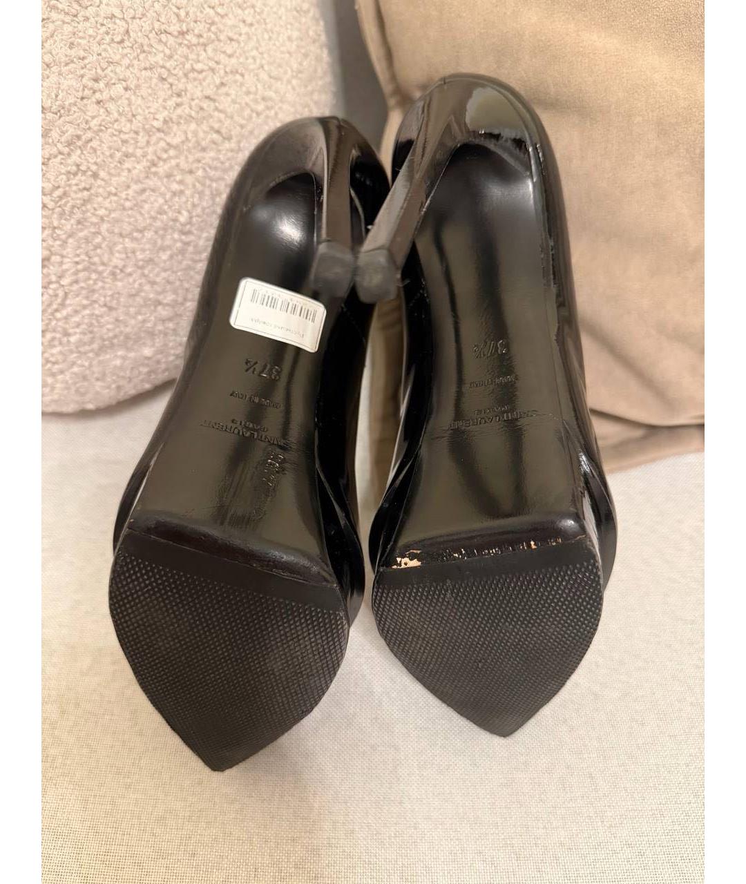 SAINT LAURENT Черные туфли, фото 4