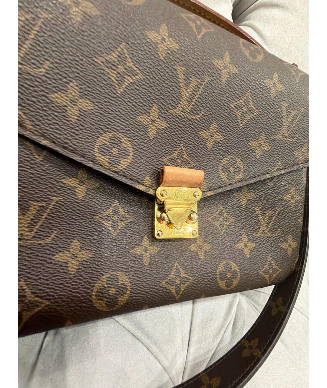 LOUIS VUITTON Коричневая сумка через плечо, фото 8