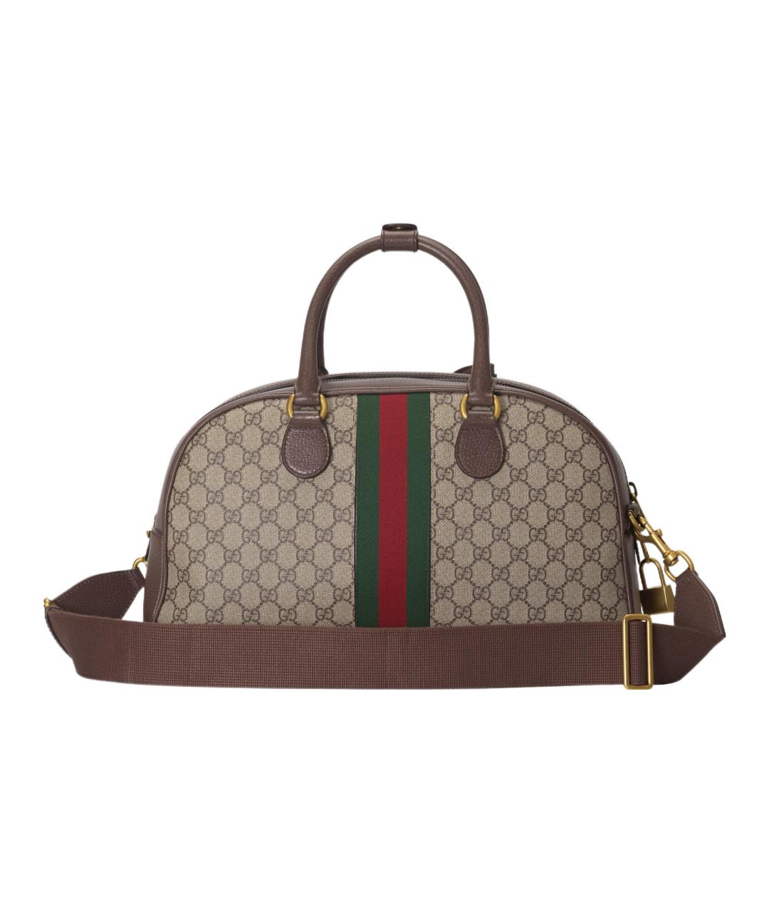 GUCCI Коричневая сумка на плечо, фото 2