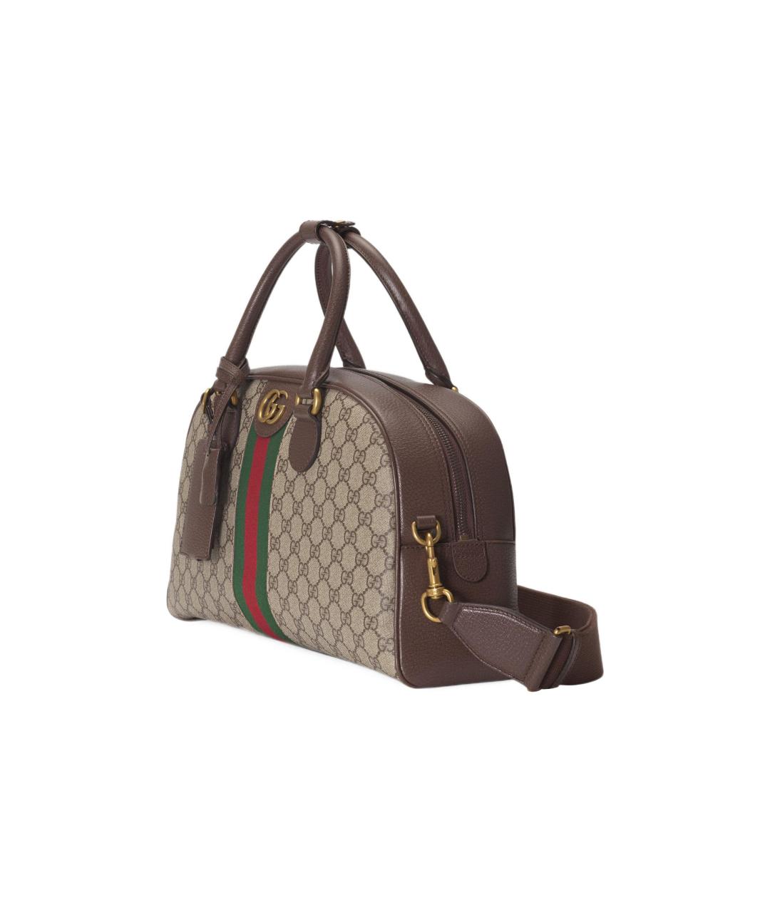 GUCCI Коричневая сумка на плечо, фото 3
