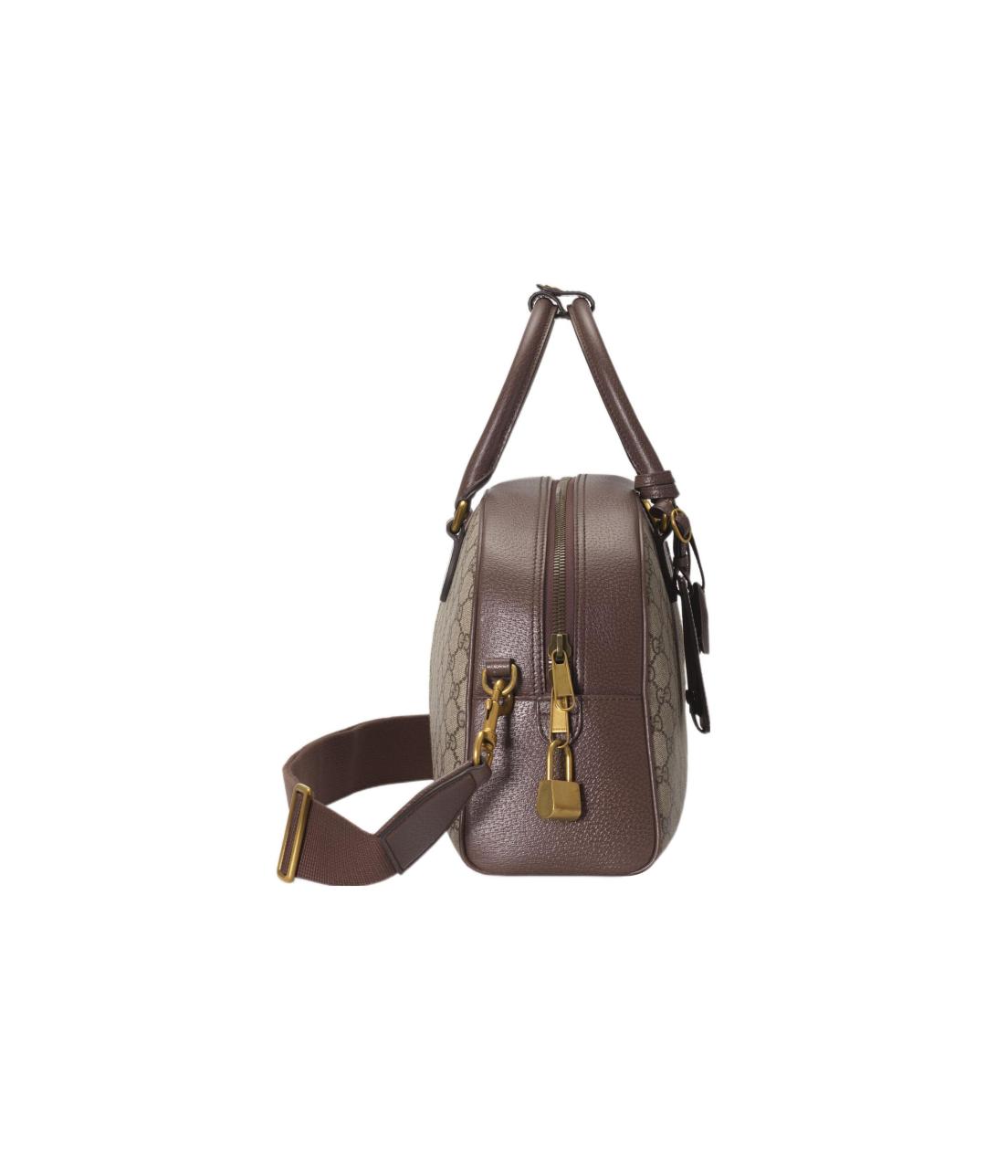 GUCCI Коричневая сумка на плечо, фото 4