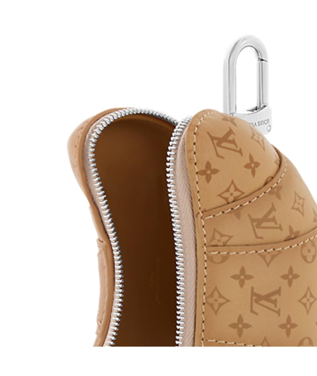 LOUIS VUITTON Коричневый кошелек, фото 4