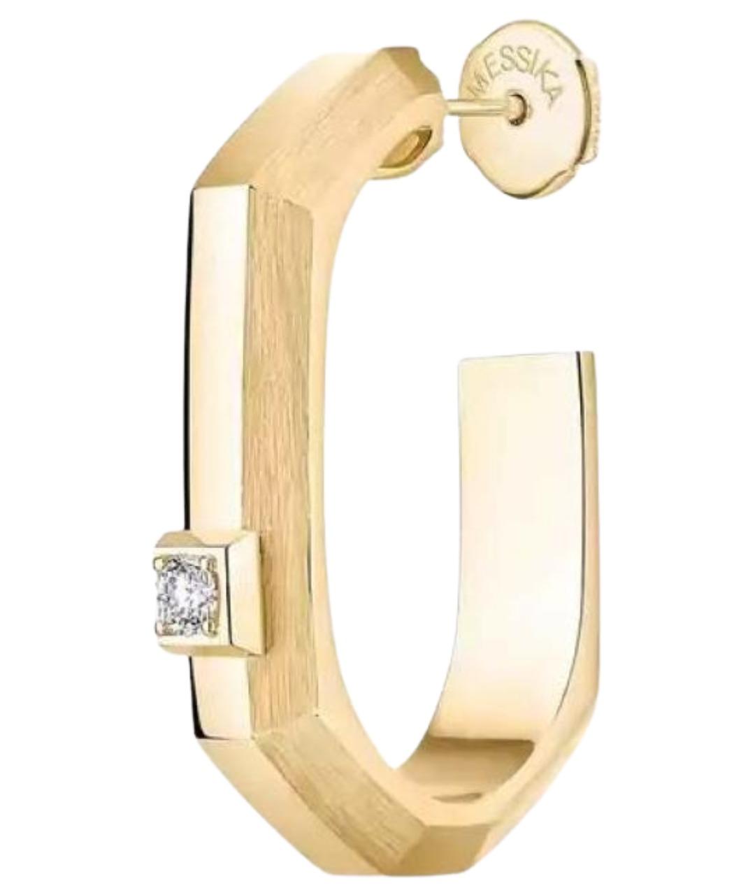 MESSIKA Золотые серьги из желтого золота, фото 1